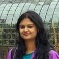Deepti Gangwar giving a testimonial for Enlightify.